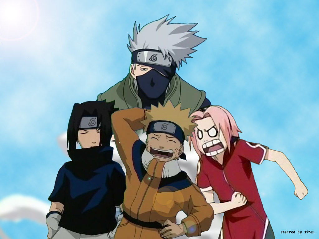 NARUTO SHIPPUDEN TEAM 7 TIM 7 NARUTO