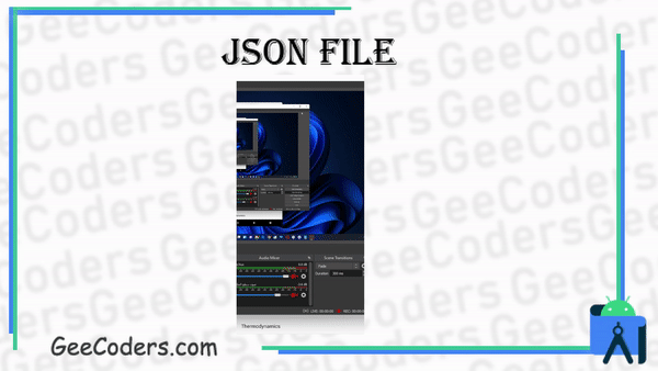 كيفية قراءة ملف الjson واستخراج جميع البيانات من داخل list التي تحمل key معينه