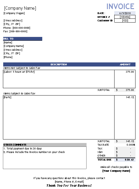 freelance invoice template. invoice template