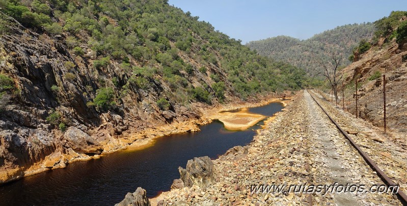 MTB Río Tinto: Estación de Gadea - Estación de Berrocal