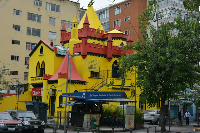 Quito yellow castle