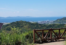 豊川　東三河ふるさと公園からの南側景色