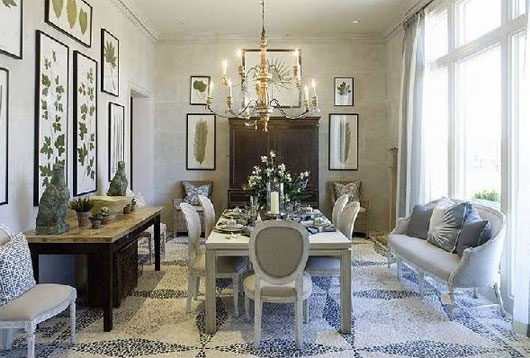 Modern Achitecture Houses: Luxury French Country Style Dining Room ...