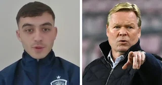 Pedri reveals how he reacted to Ronald Koeman's advice to leave on loan