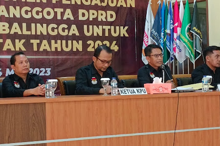  KPU Purbalingga Menerima Pengajuan Bakal Calon DPRD Partai Ummat