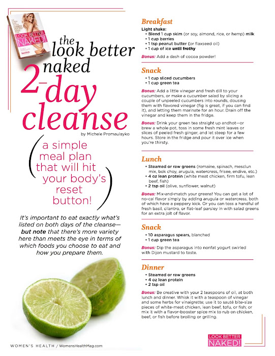 2 Day cleanse to reboot your body