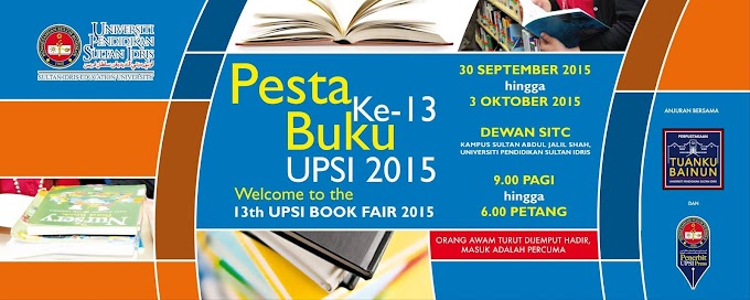 berita@pustaka : Pesta Buku UPSI Ke-13