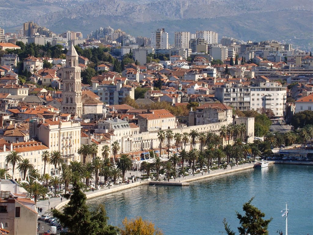 Ville de Split, Dalmatie centrale, Croatie
