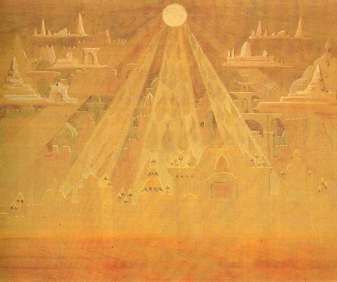 Михалюс Чюрленис   -  Sonata of the Pyramids