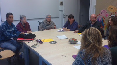 Hi van assistir l'Assocació Salut i Família i representants de l'Associació de veïns, el centre cívic Matas i Ramis i la biblioteca Can Mariner.