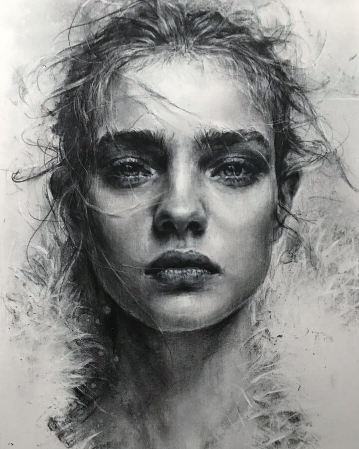 Design Stack: A Blog about Art, Design and Architecture: Charcoal Sketch  Portraits