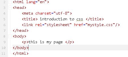 مقدمة فى لغة CSS