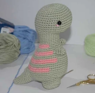 PATRON GRATIS DINOSAURIO AMIGURUMI 68371