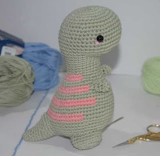 PATRON GRATIS DINOSAURIO AMIGURUMI 68371