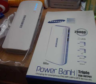 cara memilih power bank samsung asli