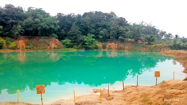 danau cigaru - Danau Biru di Tanggerang