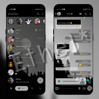 Night Moon Theme For YOWhatsApp & Fouad WhatsApp By Ethel