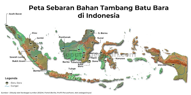 Potensi dan Sebaran Bahan Tambang di Indonesia