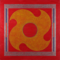 Trigram Li in I Ching series by Barry Fishman