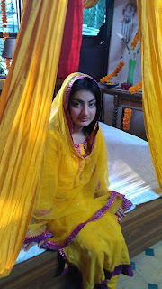 Uroosa Qureshi weeding