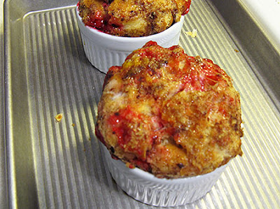 Doughnut bread pudding