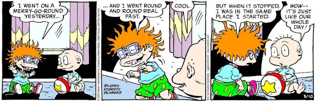 Classic Rugrats Comic Strip for August 10, 2023 | Nickelodeon