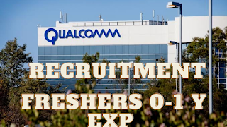 Qualcomm Jobs Offcampus  recruitment 2022 - BE,  BTech , CSE,IT, 