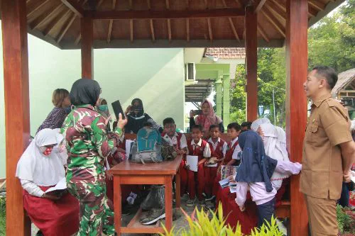 Kodim Lamongan Terima Kunjungan Study Visit