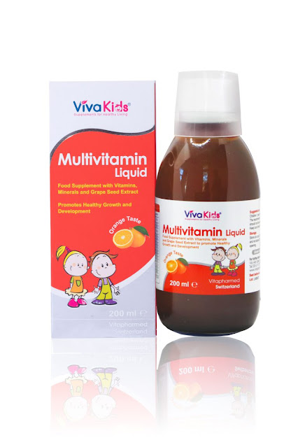 Thiếu Vitamin C cần bổ sung vitamin tổng hợp VivaKids Multivitamin cho trẻ