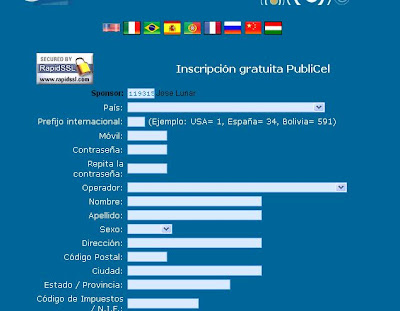 Buscar prefijo internacional