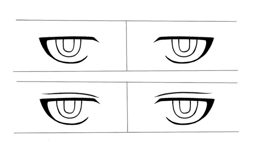 Como desenhar olhos de mangá e anime