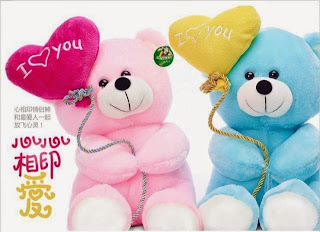 Boneka beruang love 10