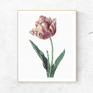 Tulip_Cross-stitch