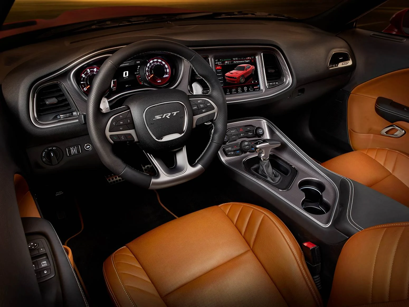 Dodge Challenger Hellcat SRT - interior