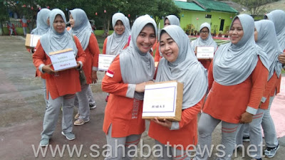 Syukuran HUT Persit ke 73 Di Makodim 1404/Pinrang Berlangsung Meriah