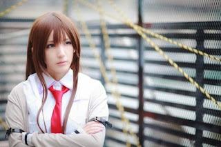 Chamaro Cosplay as Makise Kurisu from Steins;Gate