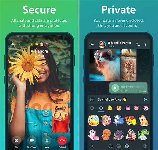 Telegram cho Android, PC - App nhắn tin, gọi video bảo mật cao miễn phí a3
