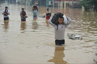 Foto Banjir Jakarta