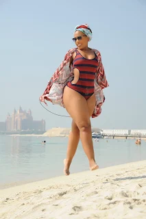 In Africa, Ms Mpho Khati is known for carrying humongous Natural booty. PHOTO | Courtesy FB