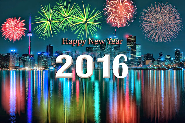 Happy New Year 2016 HD Wallpaper