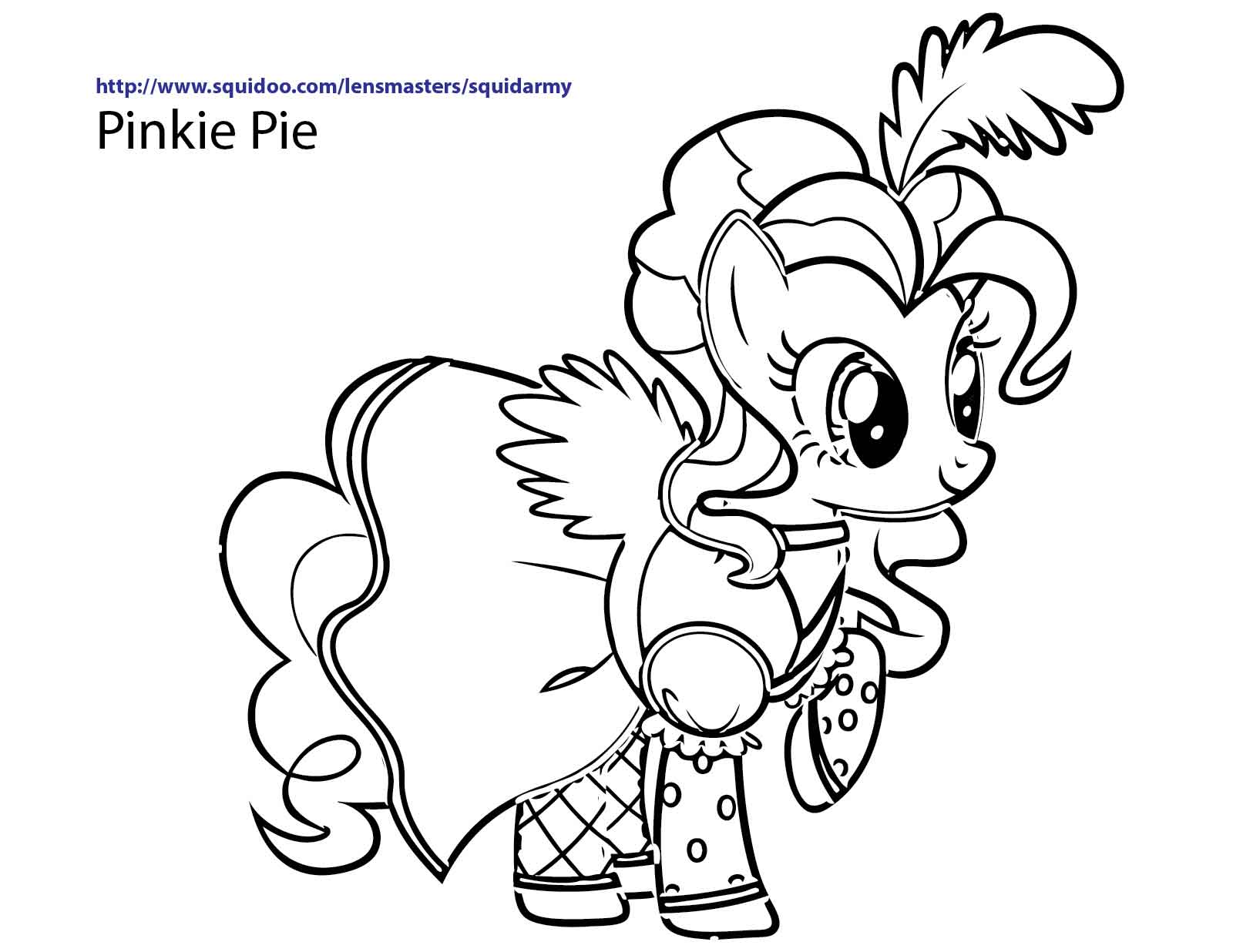  My Little Pony Coloring pages  Squid Army