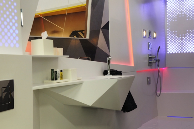 Futuristic Bathroom Design Idea