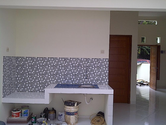 motif keramik dinding dapur terbaru