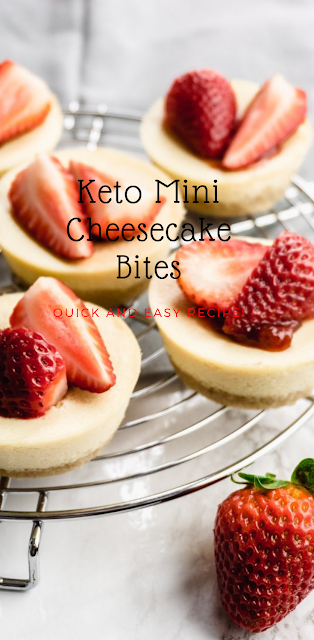 Keto Mini Cheesecake Bites - Quick and Easy Recipe!