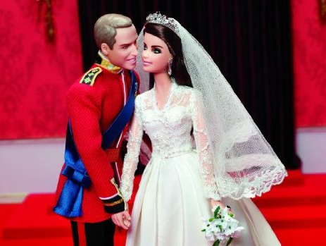 ROYAL WEDDING BARBIE DOLLS