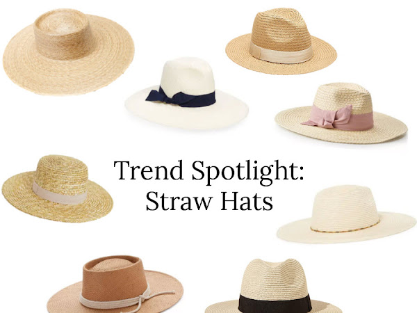 Straw Hats for Summer