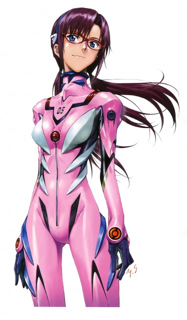 She was only introduced on the 2nd movie of the Rebuild Of Evangelion Series 