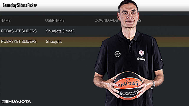 NBA 2K23 EuroLeague Realistic Gameplay Sliders
