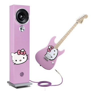 Hello Kitty Stratocaster Guitar