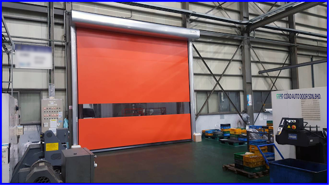 COAD, High Speed Door, INDONESIA, INDUSTRIAL DOOR, JAPAN, KOREA, MALAYSIA, Pintu Berkelajuan Tinggi, pintu pvc, PVC Roller Shutter Door, THAILAND, VIETNAM, シート製高速シャッター